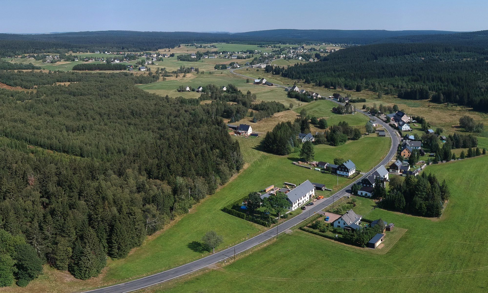 Blick über Wildshäuser und Kühnhaide